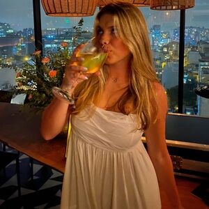 Free People Cream Romper Dress